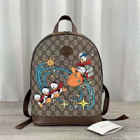 gucci disney bag white|gucci disney backpack.